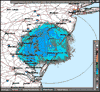 Base Reflectivity image from Dover AFB