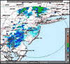 Base Reflectivity image from Fort Dix