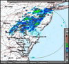 Base Reflectivity image from Dover AFB