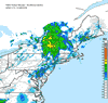 Composite Base Reflectivity image from the Northeastern USA