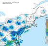 Composite Base Reflectivity image from the Northeastern USA