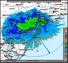 Base Reflectivity image from Fort Dix