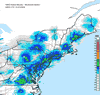 Composite Base Reflectivity image from the Northeastern USA