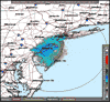 Base Reflectivity image from Fort Dix