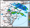 Base Reflectivity image from Dover AFB