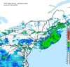 Composite Base Reflectivity image from the Northeastern USA