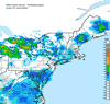 Composite Base Reflectivity image from the Northeastern USA