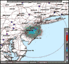 Base Reflectivity image from Fort Dix