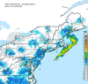 Composite Base Reflectivity image from the Northeastern USA