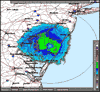 Base Reflectivity image from Dover AFB