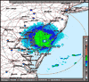 Base Reflectivity image from Dover AFB