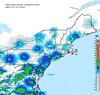 Composite Base Reflectivity image from the Northeastern USA