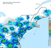 Composite Base Reflectivity image from the Northeastern USA