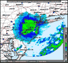 Base Reflectivity image from Fort Dix