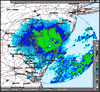 Base Reflectivity image from Dover AFB