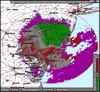 Base Velocity image from Dover AFB