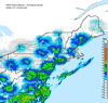 Composite Base Reflectivity image from the Northeastern USA