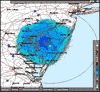 Base Reflectivity image from Dover AFB