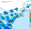 Composite Base Reflectivity image from the Northeastern USA