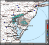 Base Reflectivity image from Dover AFB