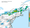 Composite Base Reflectivity image from the Northeastern USA