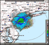 Base Reflectivity image from Fort Dix