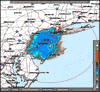 Base Reflectivity image from Fort Dix