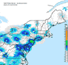 Composite Base Reflectivity image from the Northeastern USA