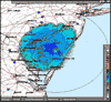 Base Reflectivity image from Dover AFB