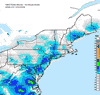 Composite Base Reflectivity image from the Northeastern USA