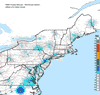 Composite Base Reflectivity image from the Northeastern USA