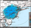 Base Reflectivity image from Fort Dix