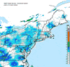 Composite Base Reflectivity image from the Northeastern USA