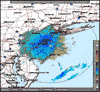 Base Reflectivity image from Fort Dix