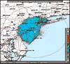 Base Reflectivity image from Fort Dix