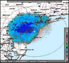 Base Reflectivity image from Fort Dix