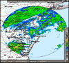 Base Reflectivity image from Dover AFB