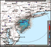 Base Reflectivity image from Fort Dix