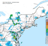 Composite Base Reflectivity image from the Northeastern USA