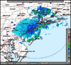 Base Reflectivity image from Fort Dix