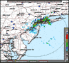 Base Reflectivity image from Fort Dix