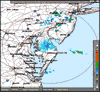 Base Reflectivity image from Dover AFB