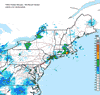 Composite Base Reflectivity image from the Northeastern USA