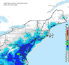 Composite Base Reflectivity image from the Northeastern USA