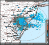 Base Reflectivity image from Dover AFB