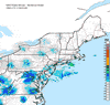 Composite Base Reflectivity image from the Northeastern USA