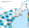 Composite Base Reflectivity image from the Northeastern USA