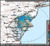 Base Reflectivity image from Dover AFB