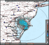 Base Reflectivity image from Dover AFB