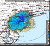 Base Reflectivity image from Fort Dix